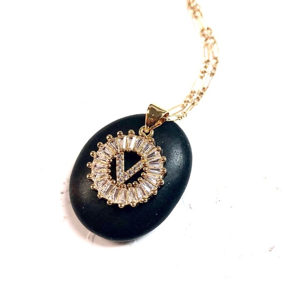 jasmines jewels Jewelry - Initial V Necklace, Letter V, Personalized V, Boho